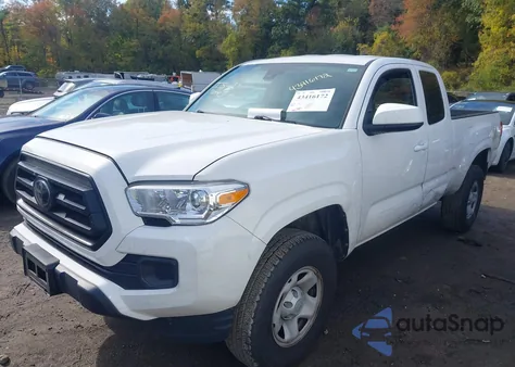 2021 Toyota Tacoma Sr из США, поврежденный, VIN 3TYRX5GN6MT025011